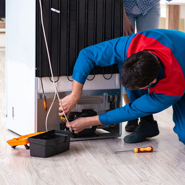 how much do you charge for refrigerator repair services in Black Diamond WA